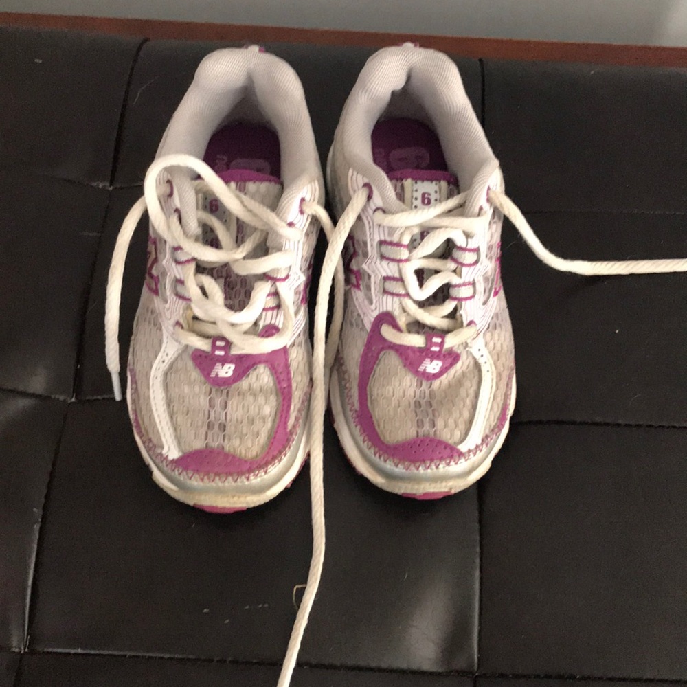 Girls new balance sneakers
